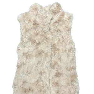 Mayoral Faux Fur Vest Size 8